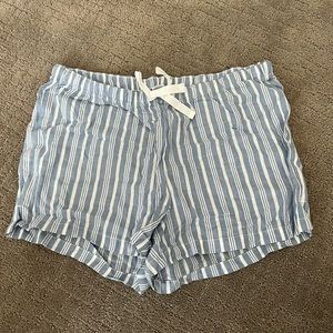 blue sleep shorts